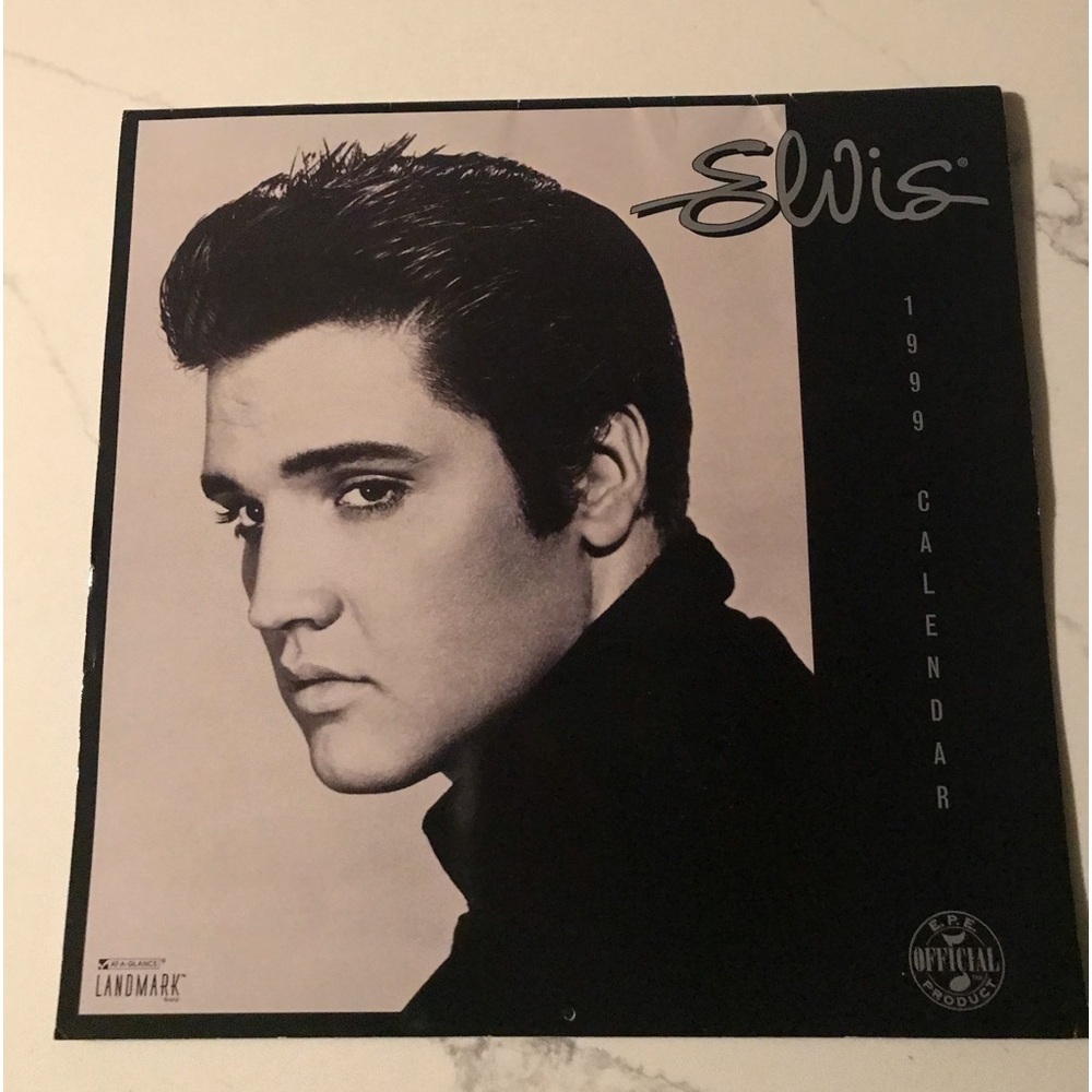 Vintage Elvis 1999 Calendar